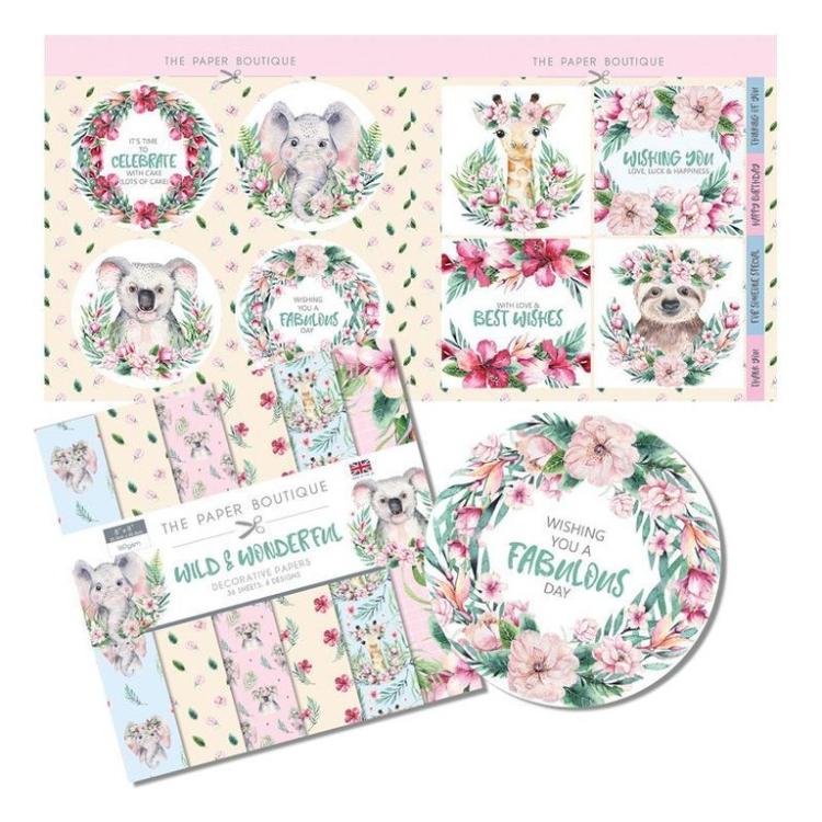Paper Boutique Wild & Wonderfull Paper Kit #1282
