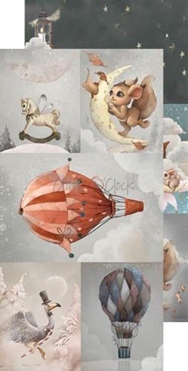 Craft o Clock Paper Kit On the Wings Of Fantasy