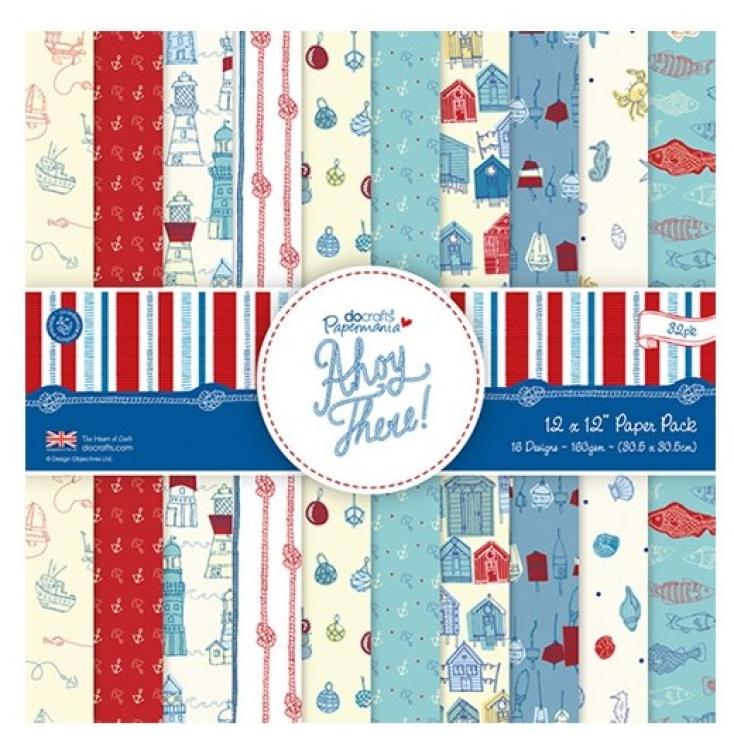 Papermania Ahoy There 12x12 Paper Pad