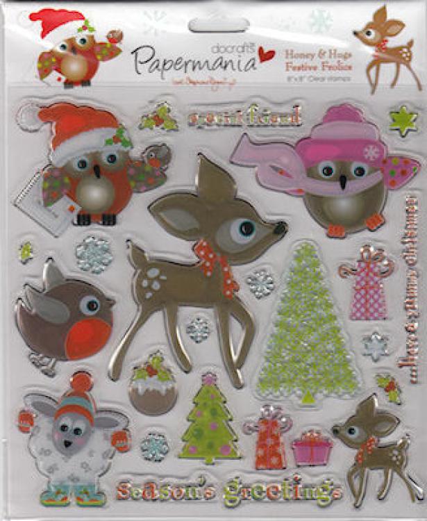 Papermania Clear Stamps Honey and Hugs