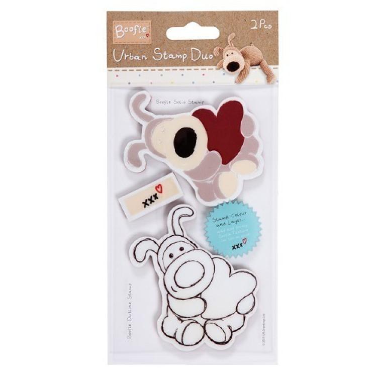 Papermania Urban Stamp Duo Boofle Amore #907103