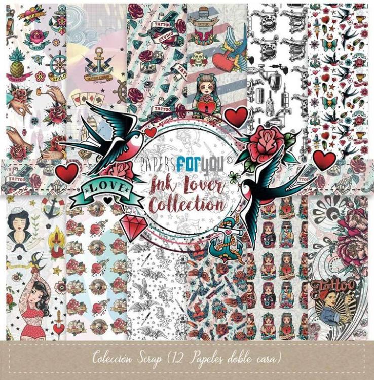 Papers For You 12x12 Paper Pad Ink Lover #3007