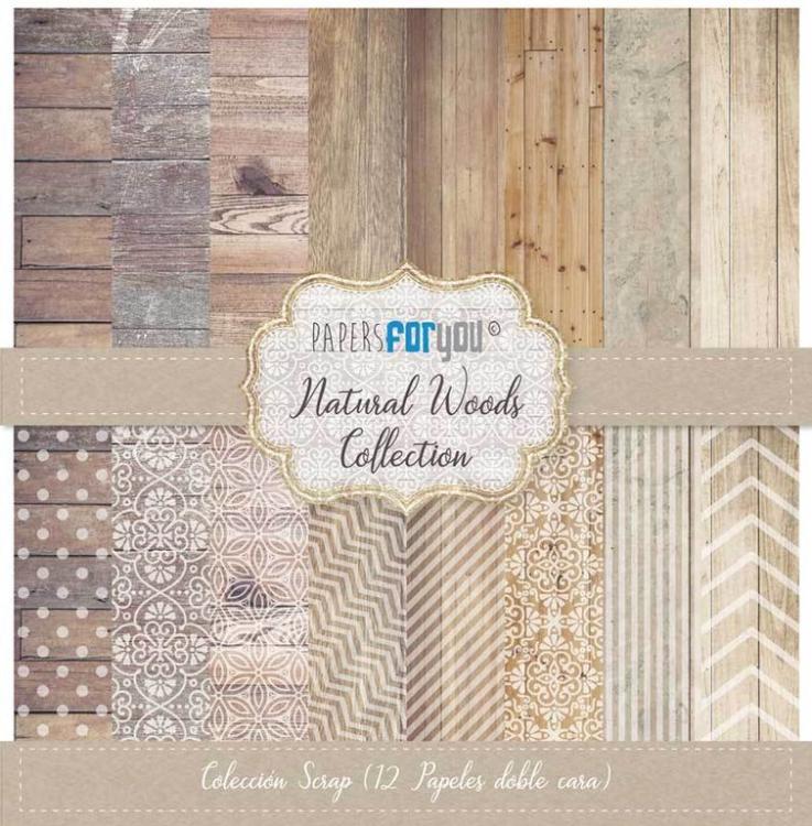 Papers For You 12x12 Paper Pad Natural Woods #099