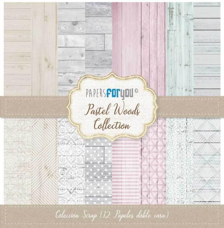 Papers For You 12x12 Paper Pad Pastel Woods #098