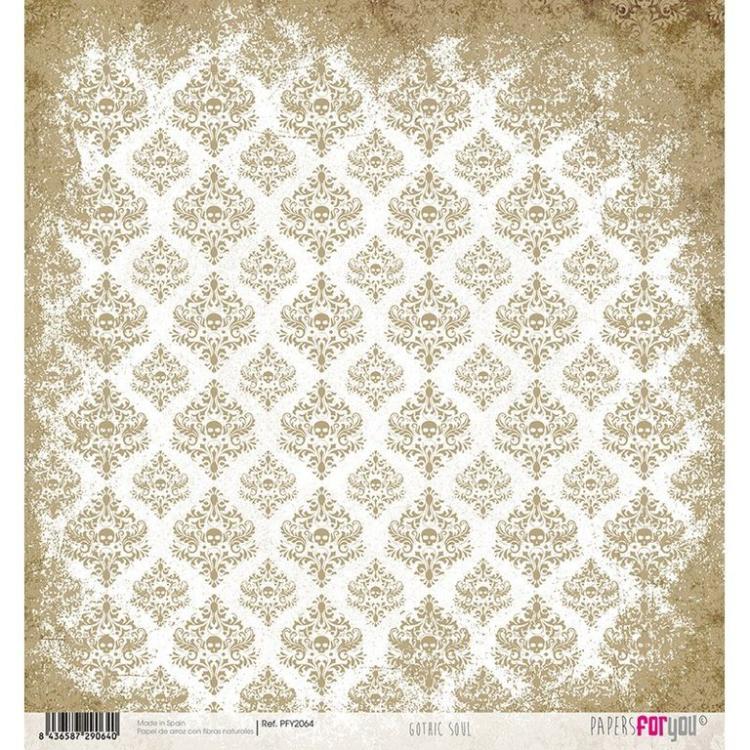 Papers for You 12x12 Rice Paper Gothic Soul #2064