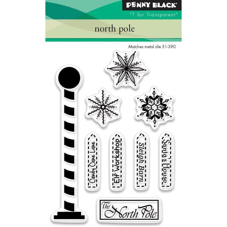 Penny Black  Mini Clear Set Stamp North Pole