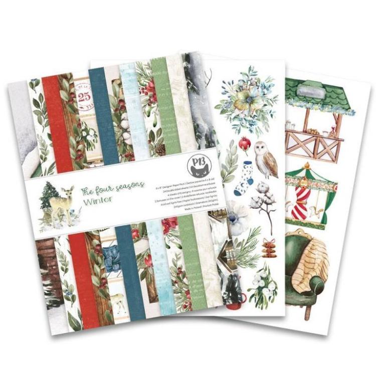 Piatek13 Paper Pad 6x8 The Four Season Winter