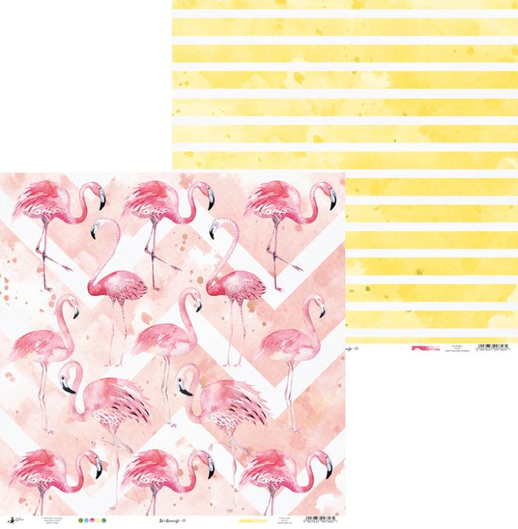 Piatek 13 Paper Pad 6x6 Let´s Flamingle