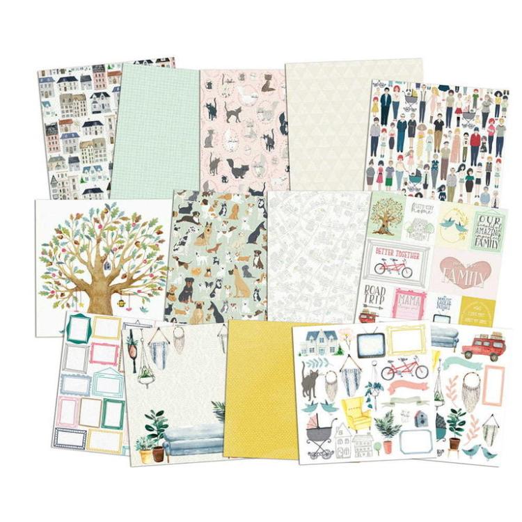 Piatek 13 Paper Pad 6x6 We are family