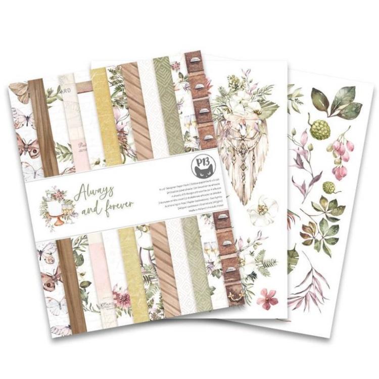 Piatek 13 Paper Pad 6x8 Always and Forever