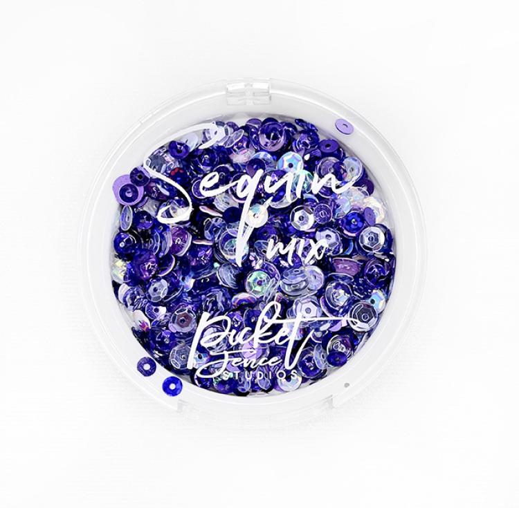 Picket Fence Studios Lavender Fields Sequin Mix #138