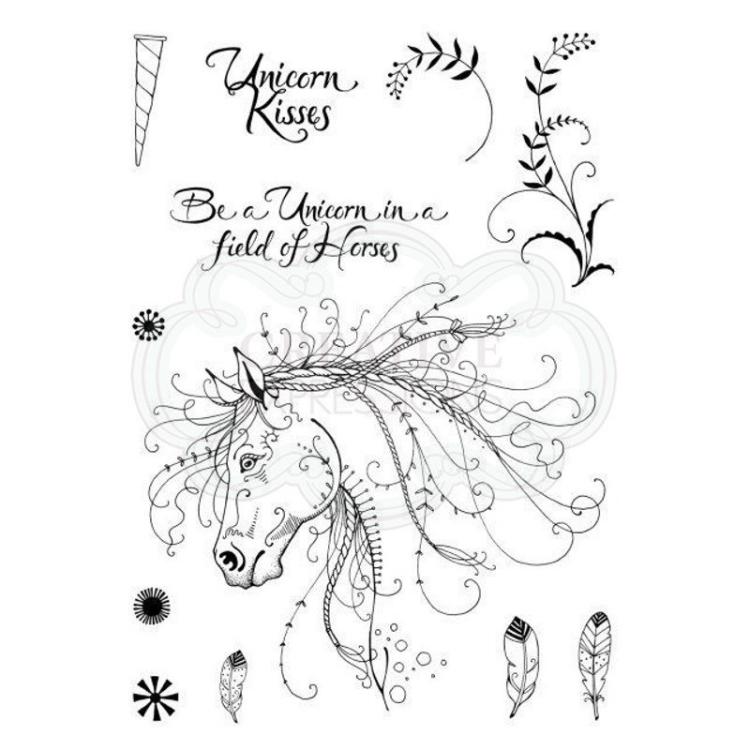 Pink Ink Designs Clear Stamp Set Unicorn or Horse