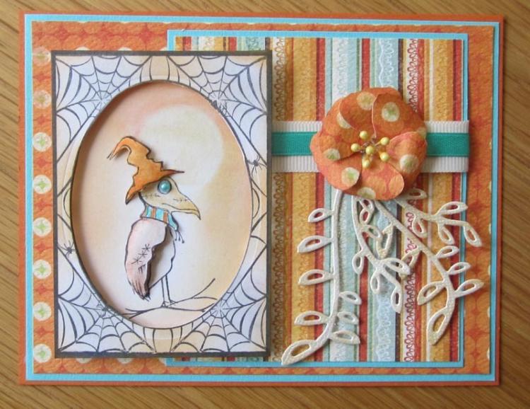 Prickley Pear Cling Stamps  Homer The Raven