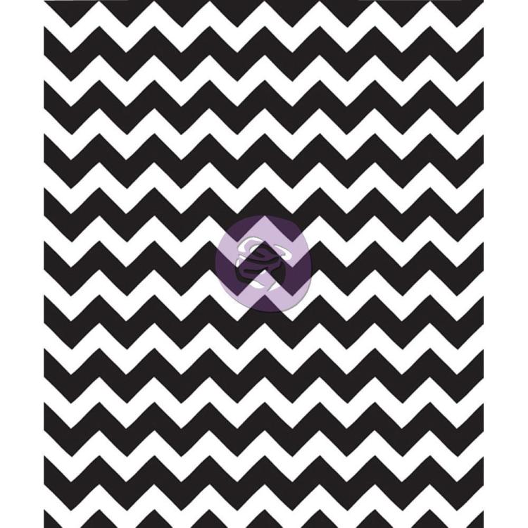Prima Marketing Clear Stamp Chevron Background