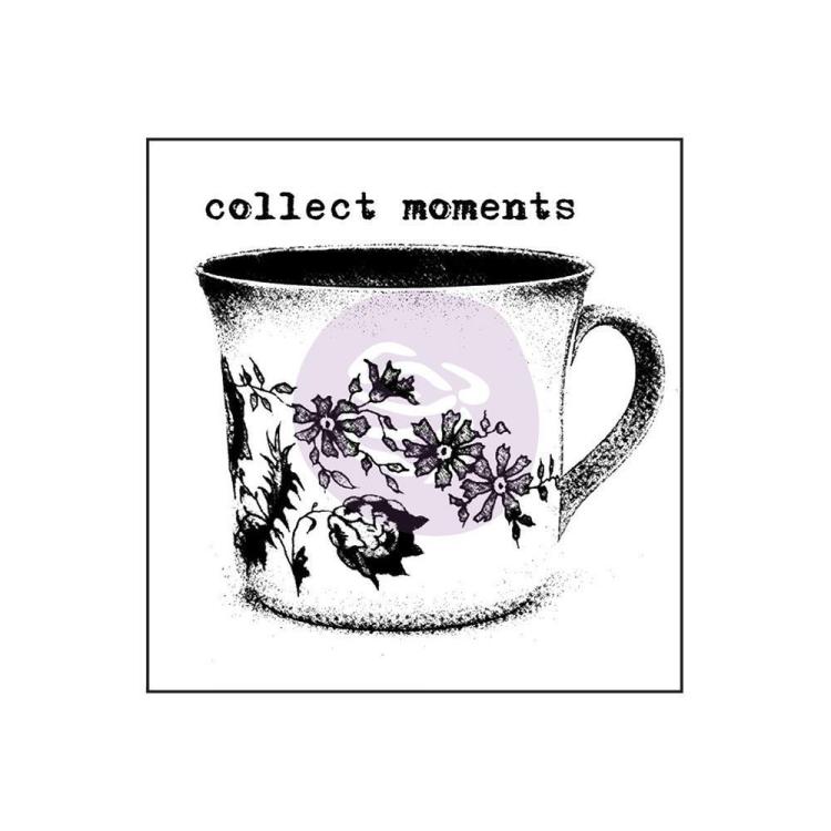 Prima Marketing Finnabair Wood Stamp Collect Moments