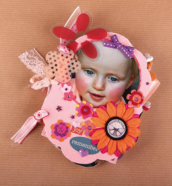 Pronty Mini Album Scrapbook Vintage
