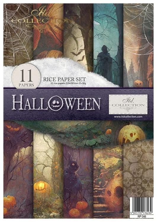 RP046 ITD Collection Halloween A4 Rice Paper Creative Set