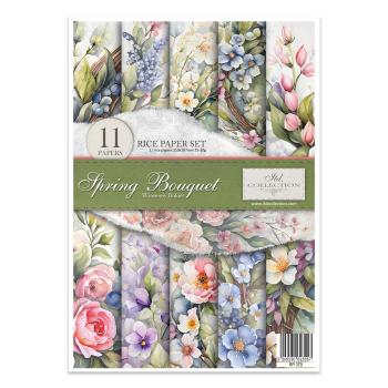 RP070 ITD Collection Spring Bouquet A4 Rice Paper Set