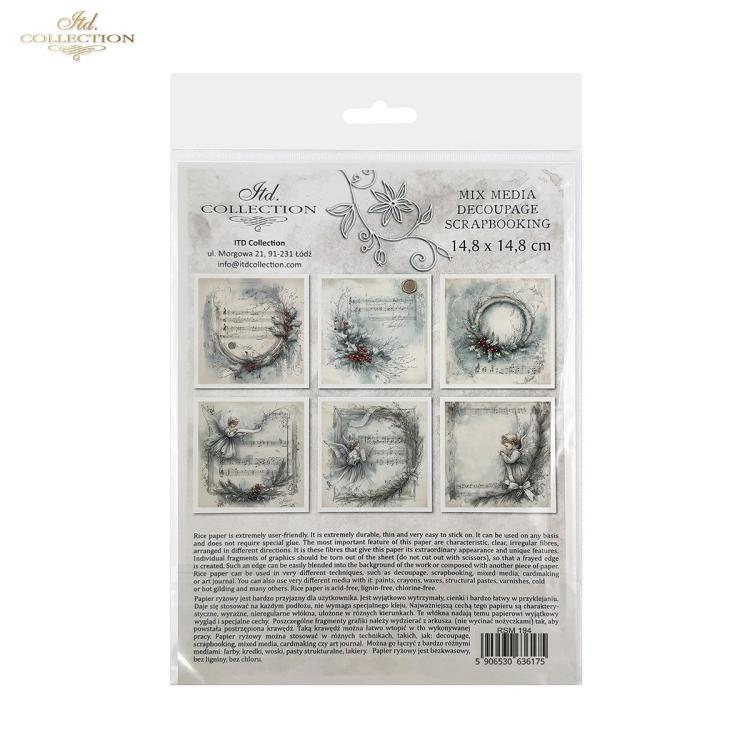 RSM194 ITD Collection Winter´s Tale Mini Rice Paper Set