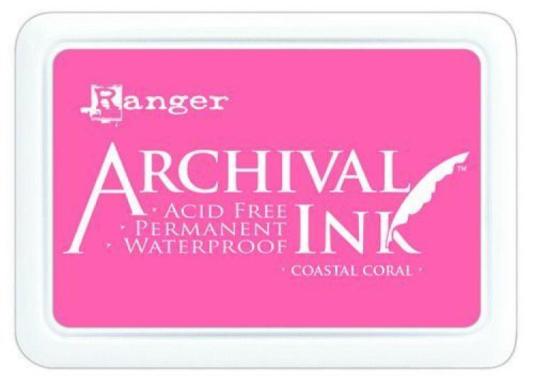 Ranger Archival Ink Pad Coastal Coral