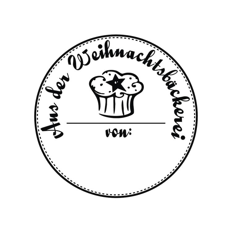 Butterer Holzstempel Aus der Weihnachtsbäckerei