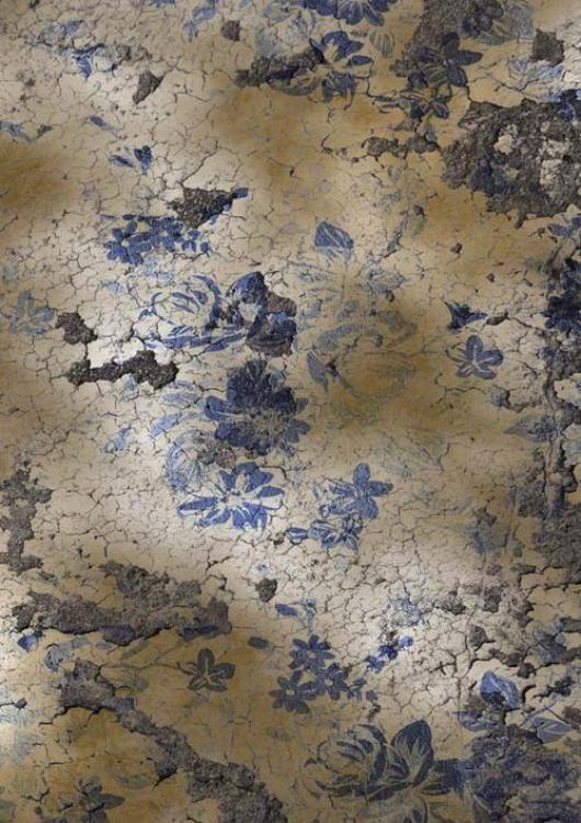 Rice Paper Set Floral Grunge by Andy Skinner