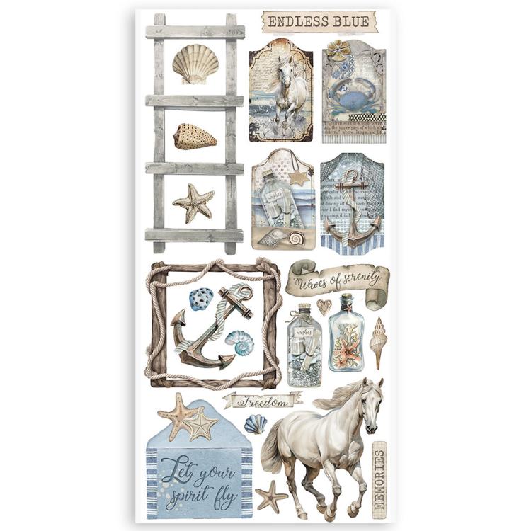 SBBCT12 Stamperia Silent Sea Cut-outs