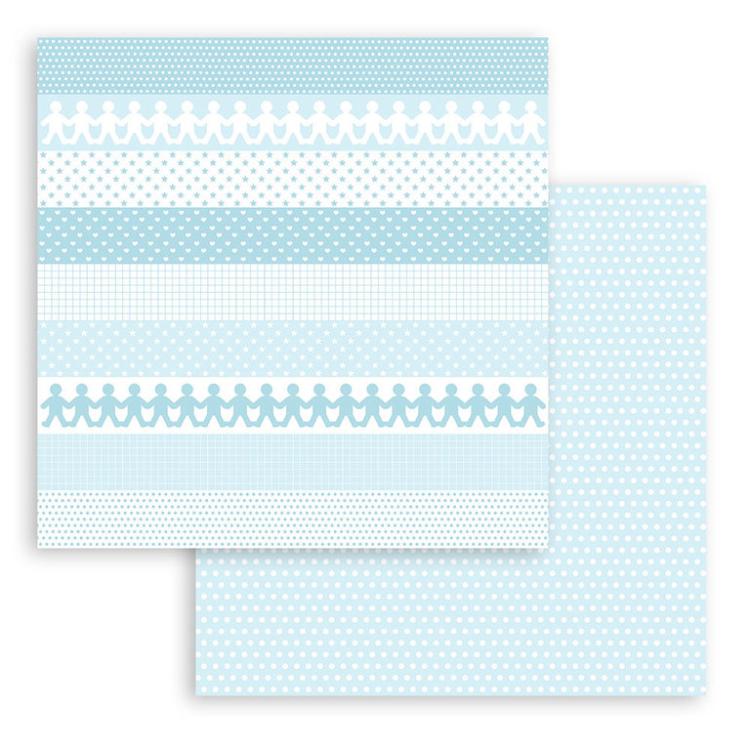 Stamperia 12x12 Paper Pad BabyDream Blue SBBL106