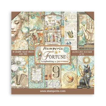 SBBS105 Stamperia Fortune 8x8 Paper Pad