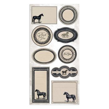 Stamperia Collectable 15x30cm Romantic Horses #06