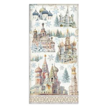 Stamperia Collectable 15x30cm Winter Tales #07