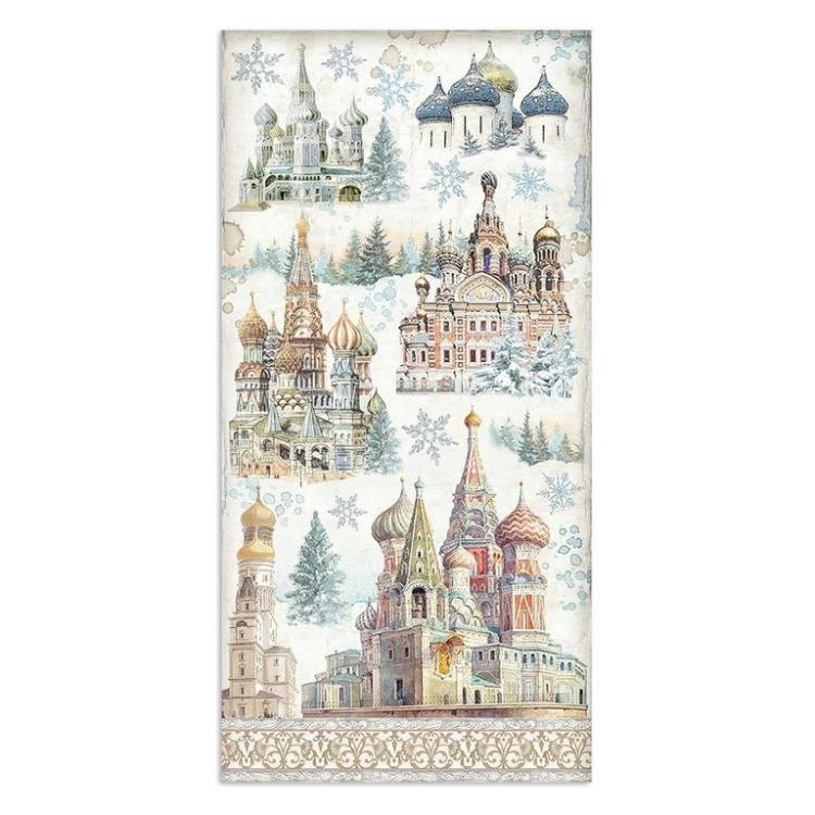 Stamperia Collectable 15x30cm Winter Tales #07