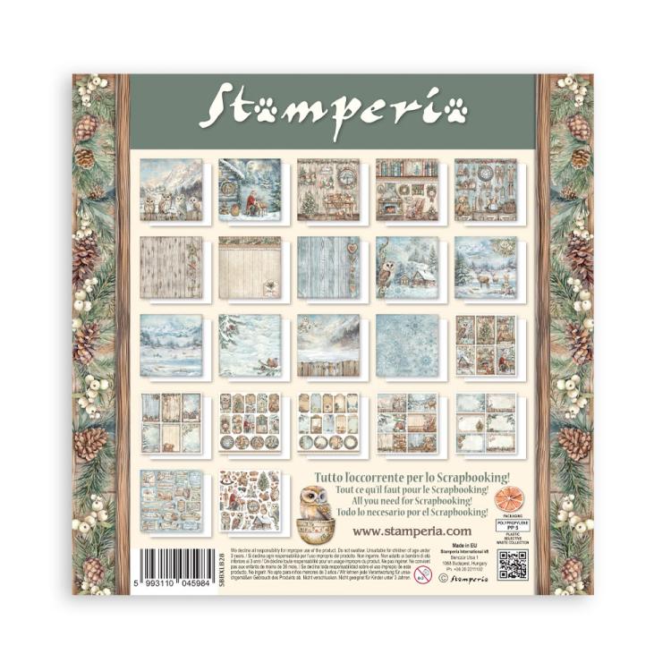 SBBXLB28 Stamperia The Owl's House 12x12 MAXI Paper Pad