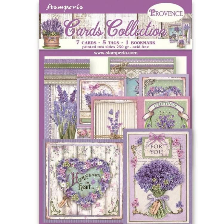 Stamperia Cards Collection Provence #11