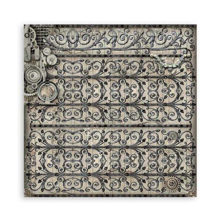 SBPLT10 Stamperia Fabric Sheets Magic Forest