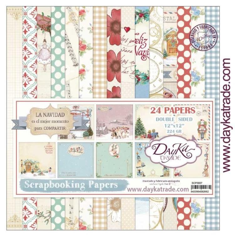 DayKa Trade 12x12 Paper Pack La Navidad #3007