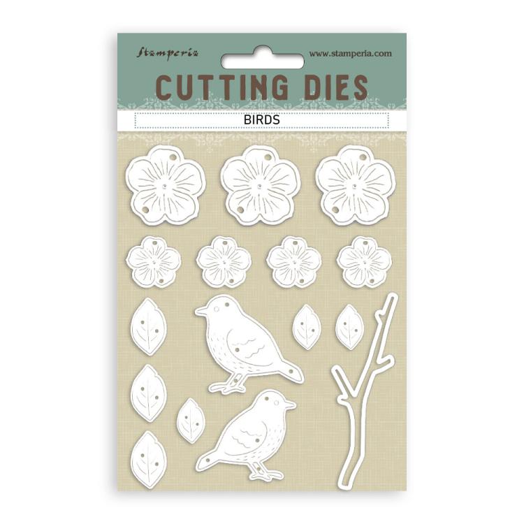 SFT13 Stamperia Birds A6 Cutting Dies