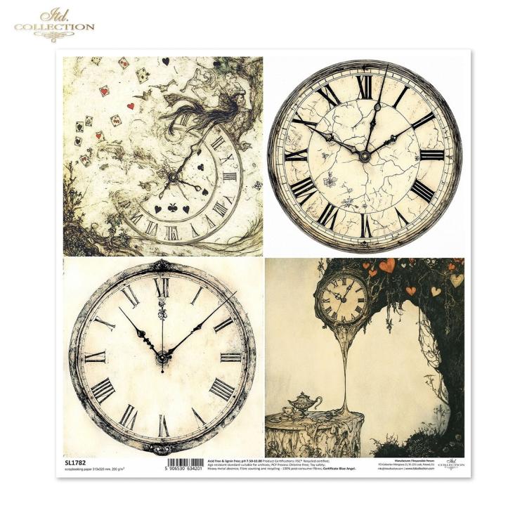 SL1782 ITD Collection Alice's Magic 12x12 Paper Sheet