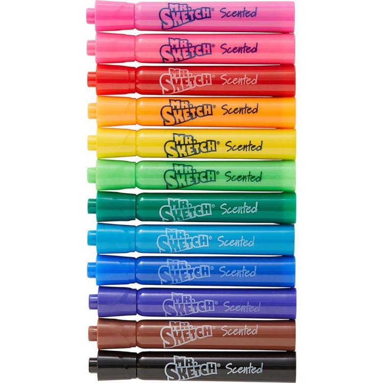 Sanford Mr.Sketch Scented Marker Set 12er Set Chisel