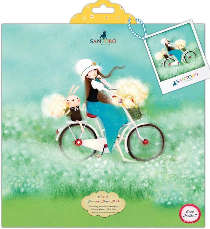 Santoro 12x12 Premium Paper Pad Kori Kumi #01