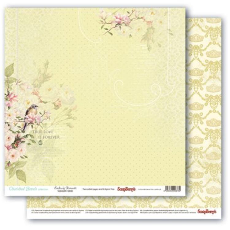 ScrapBerry´s 12x12 Paper Pad Cherished Jewels
