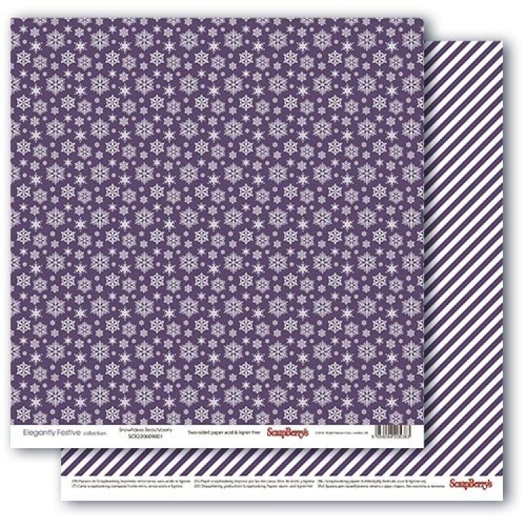 ScrapBerry´s 12x12 Scrapbooking Paper Pad Elegantly Festive