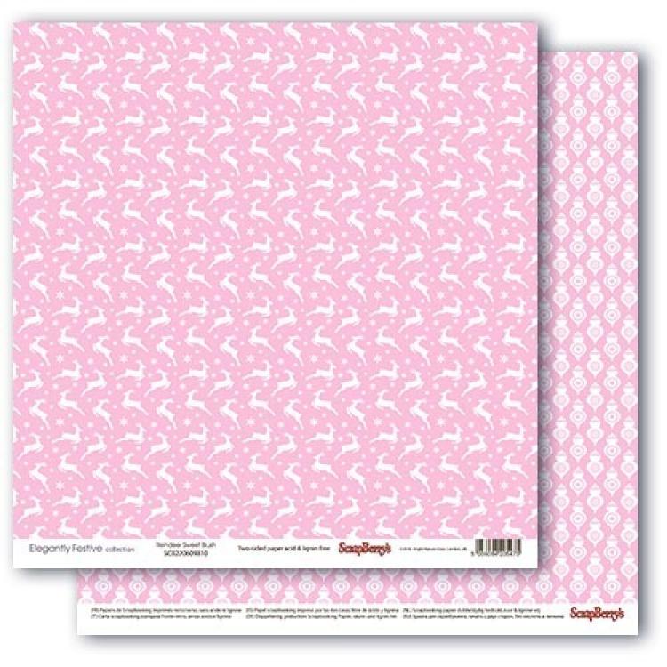 ScrapBerry´s 12x12 Scrapbooking Paper Pad Elegantly Festive