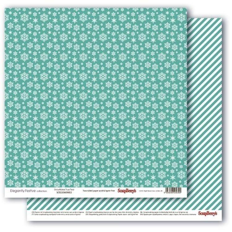 ScrapBerry´s 12x12 Scrapbooking Paper Pad Elegantly Festive