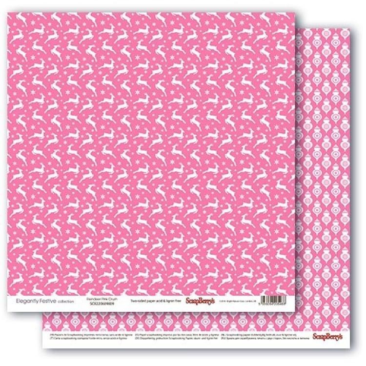 ScrapBerry´s 12x12 Scrapbooking Paper Pad Elegantly Festive
