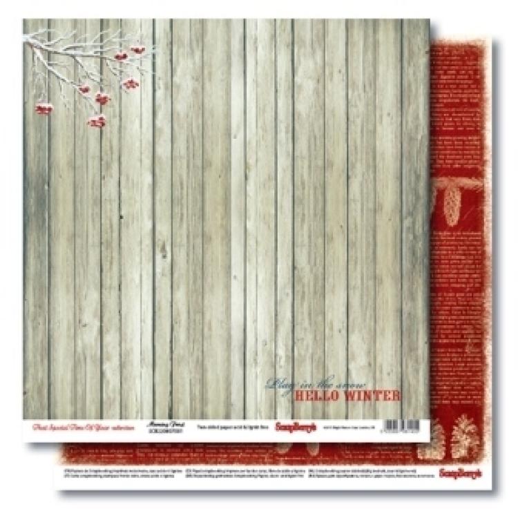 ScrapBerry´s 12x12 Scrapbooking Paper Pad That Special Time of the Year
