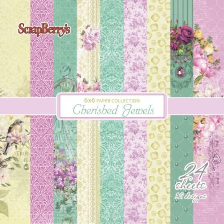 ScrapBerry´s 6x6 Paper Pad Cherished Jewels