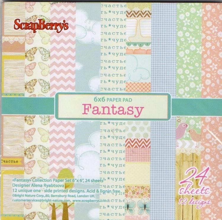 ScrapBerry´s 6x6 Paper Pad Fantasy #415
