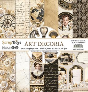 ScrapBoys Art Decoria 12x12 Inch Paper Pack