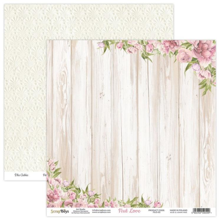 ScrapBoys 12x12 Paper Pack First Love
